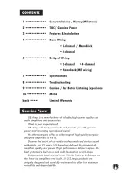 Preview for 3 page of US Amps Merlin MD Series Owner'S Manual