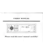 Preview for 1 page of US Audio USA100UB User Manual