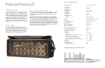 US Audio whirlind Presspower 2 Manual preview