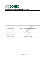 US Conec MTP Series Loopback Casing Installation preview