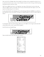 Предварительный просмотр 46 страницы US Cutter Copam User Manual