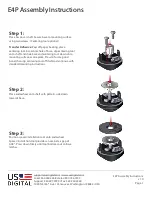 Предварительный просмотр 1 страницы US Digital E4P Assembly Instructions