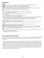 Preview for 2 page of US Filter RO-2127 Installation And Operating Insctructions