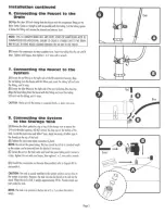 Preview for 5 page of US Filter RO-2127 Installation And Operating Insctructions