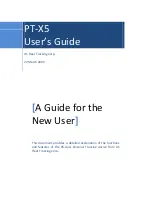 Preview for 1 page of US Fleet Tracking PT-X5 User Manual