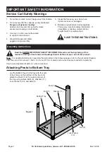 Предварительный просмотр 2 страницы US General 60390 Owner'S Manual & Safety Instructions