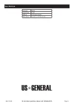 Предварительный просмотр 5 страницы US General 60390 Owner'S Manual & Safety Instructions