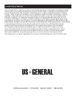 Предварительный просмотр 8 страницы US General 60390 Owner'S Manual & Safety Instructions