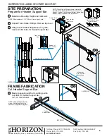 Preview for 6 page of US HORIZON SORRENTO Series Assembly Instructions Manual