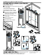 Preview for 8 page of US HORIZON SORRENTO Series Assembly Instructions Manual