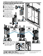 Preview for 9 page of US HORIZON SORRENTO Series Assembly Instructions Manual