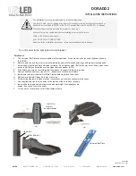 Предварительный просмотр 2 страницы US LED DORADO2 Installation Instructions