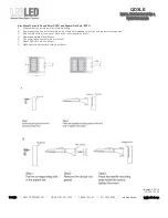 Preview for 2 page of US LED QDXLE Installation Instructions