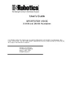 Preview for 1 page of US Robotics 001171-00 User Manual