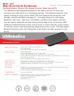 US Robotics 5502 Specifications preview