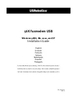 US Robotics 5633B Installation Manual preview