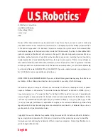 Preview for 3 page of US Robotics 5668B Quick Installation Manual