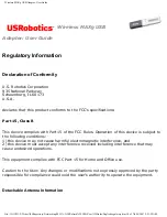 Предварительный просмотр 11 страницы US Robotics MAXg User Manual