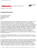 Предварительный просмотр 18 страницы US Robotics MAXg User Manual