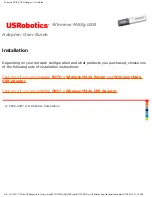 Предварительный просмотр 20 страницы US Robotics MAXg User Manual