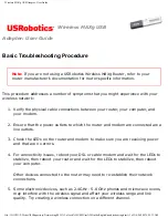 Предварительный просмотр 62 страницы US Robotics MAXg User Manual