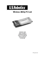 Preview for 1 page of US Robotics USR5411 Installation Manual