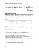 Preview for 8 page of US Robotics USR5462 User Manual