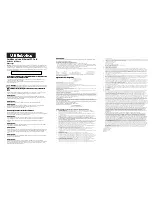 Preview for 2 page of US Robotics USR997901A Troubleshooting Manual