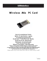 US Robotics Wireless Ndx PC Card Quick Installation Manual preview