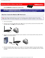 Preview for 18 page of US Robotics Wireless USB Print Server User Manual