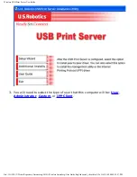 Preview for 36 page of US Robotics Wireless USB Print Server User Manual