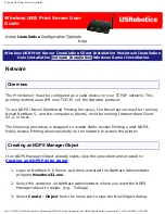 Preview for 63 page of US Robotics Wireless USB Print Server User Manual