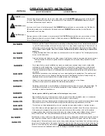 Preview for 2 page of US Sander DRE10 Operator'S Manual