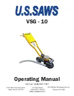 US SAWS VSG-10 Operating Manual предпросмотр