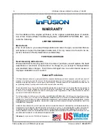 Preview for 18 page of US Water Systems 169-ISF-1 Owner'S Manual