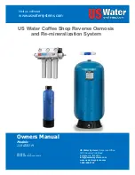 US Water Systems 225-CSRO-M Owner'S Manual preview