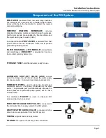 Предварительный просмотр 3 страницы US Water Systems Aquapurion 200-APRO Series Owner'S Manual