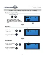 Preview for 9 page of US Water Systems Aquatrol 075-AQF-CX Owner'S Manual