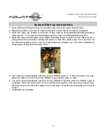 Preview for 16 page of US Water Systems Aquatrol 075-AQF-CX Owner'S Manual