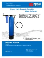 US Water Systems Escort 091-EPWS-1 Owner'S Manual preview