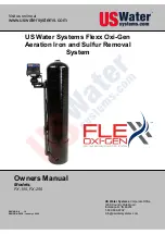 Предварительный просмотр 1 страницы US Water Systems Flexx Oxi-Gen FX-150 Owner'S Manual