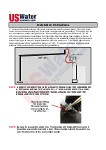 Предварительный просмотр 13 страницы US Water Systems Flexx Oxi-Gen FX-150 Owner'S Manual