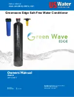 Предварительный просмотр 1 страницы US Water Systems Greenwave Edge 385-GWE-3 Owner'S Manual