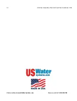 Preview for 32 page of US Water Systems Greenwave Plus 385-GWP-1000-UV Owner'S Manual