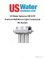 US Water Systems L1-200 Manual preview