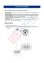 Предварительный просмотр 13 страницы US Water Systems Matrixx 150-FLCS Series Owner'S Manual