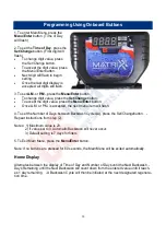 Предварительный просмотр 20 страницы US Water Systems Matrixx 150-FLCS Series Owner'S Manual