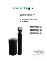 Preview for 1 page of US Water Systems Waterlogix WLS-075 Installation, Operation And Maintenance Manual