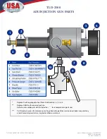 Preview for 3 page of USA Industries TLD-2500 Operating Manual