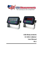 Предварительный просмотр 1 страницы USA Measurements US-1011 User Manual